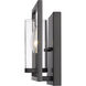 Marco 1 Light 7 inch Matte Black ADA Wall Sconce Wall Light